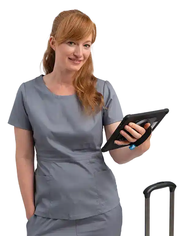The therapist tablet features endless data for each rehabilitation patient