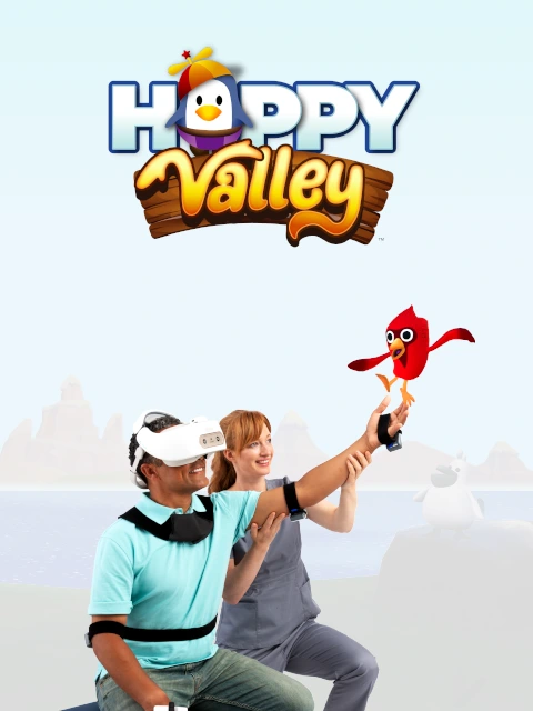 Happy Valley offers patients a unique virtual reality experience to reach their physical and cognitive rehabilitation goals