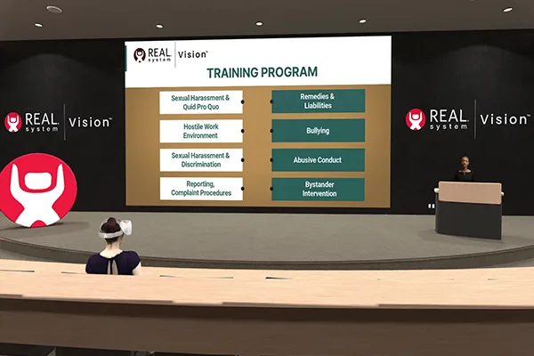 REAL System VR training program list
