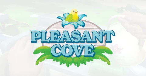 Pleasant Cove logo, for the experience that focuses on therapy to recover cognitive skills